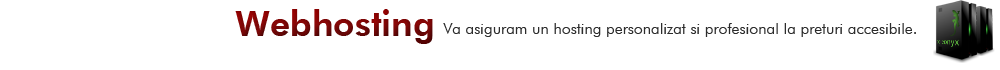 gazduire site, servicii de webhosting